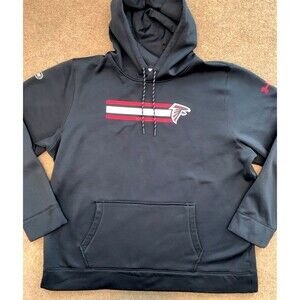Under Armour Atlanta Falcons Hoodie Mens 3XL NFL Combine Loose Fit Performance